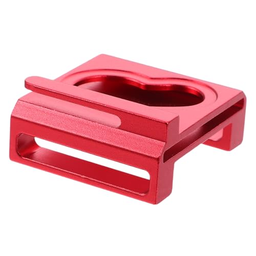 Cinturón de sable KOMBIUDA con hebilla de metal de alta resistencia estética anime rojo