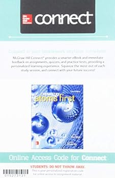 Gen Combo LL Chemistry: Atoms First; Connect Ac; Aleks Prep Gen Chem AC