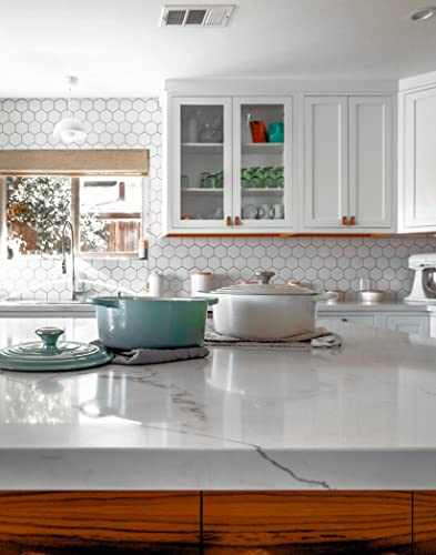 Modern Kitchen Marble Counter Tops HD Print 11x14-8x10 Handmade in USA