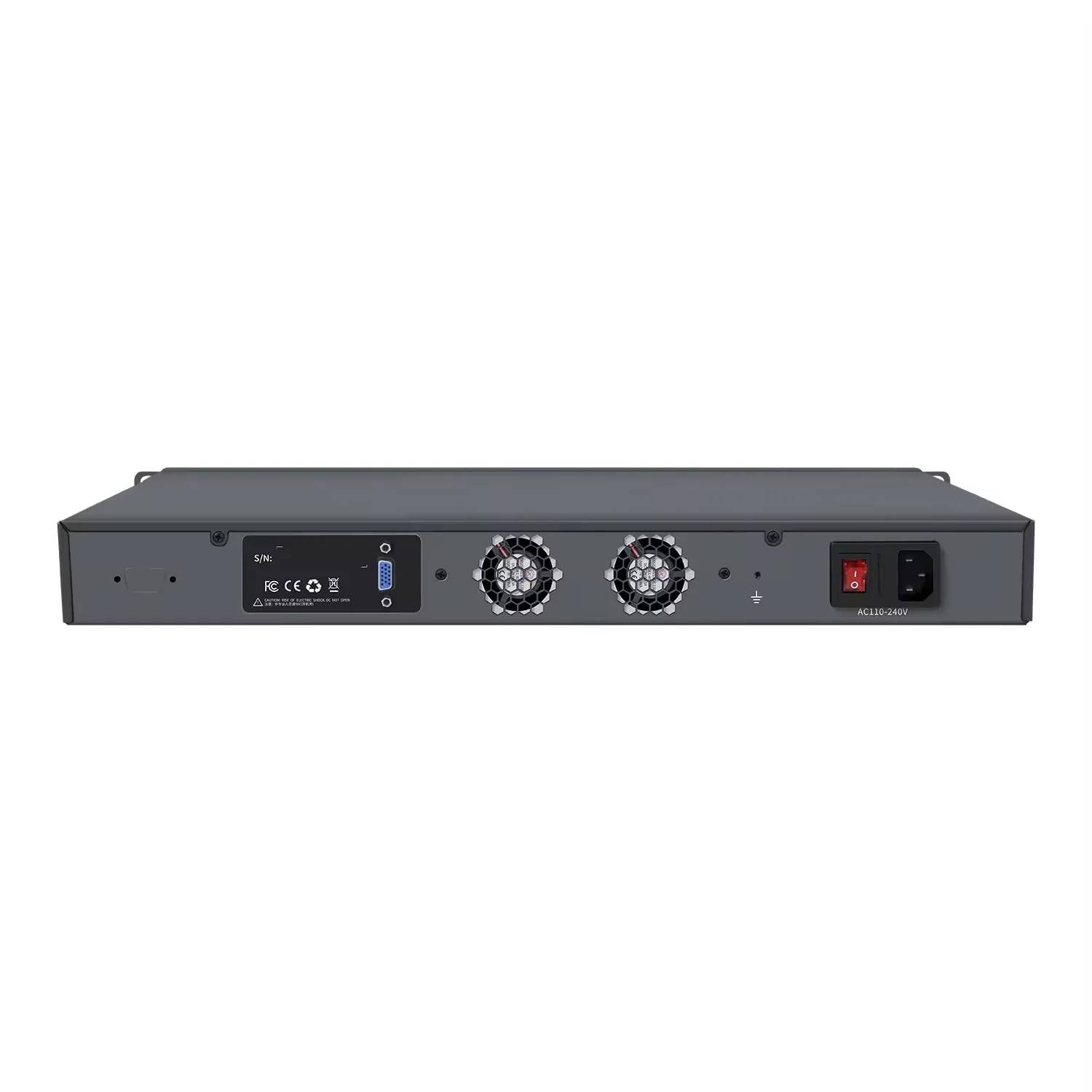 Urządzenie zabezpieczające sieć, 1U komputer przemysłowy LGA1700 i3-13100,8*i226 2.5G LAN, USB3.2, 2*DDR5 (MAX 96G), 2*M.2 Nvme, 4SATA3.0, Router/OPNsense/VPN/Firewall Hardware, 8G RAM 128G