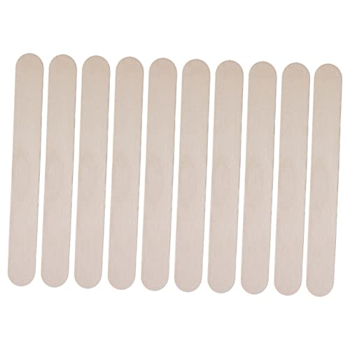 NOLITOY Hair Removal Wax Sticks Set 10pcs Wooden Wax Applicators Perfect for Salons and Home