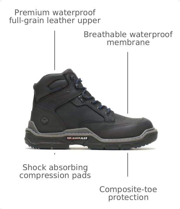 Image of Raider DuraShocks Heavy Duty 6 inch CarbonMAX Work Boot