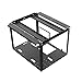 MININGEEK 24+4 HDD Open Air PC Case DIY Test Bench Frame with 3.5 Inch Hard Drive Holders for Crypto Mining, Chia Farming XCH FIL BHD, NAS Storage Case
