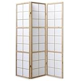 Gesamtbreite Trennwand nicht angewinkelt: 132 x 175 x 2,2 cm (BxHxT), variiert je nach aufgestellter Position, Breite einzelnes Element 44 cm