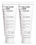 TRIHARD Chlorine Defense Swim Conditioner, Protect and Hydrate Hair from Pool and Ocean, Chlorine and Saltwater Pre and Post Swim Hair Protection, Hydrating Conditioner for Swimmers