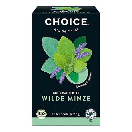 Choice Wilde Minze, Kräutertee, 20 Beutel, 40G