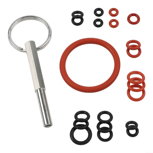 O-for - Kit de juntas de anillo para cafeteras Spidem y totalmente automáticas - 21 piezas juntas de silicona con llave de cabeza ovalada, Food-
