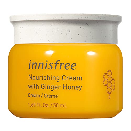 innisfree Ginger Honey Nourishing Cream Face Moisturizer Treatment, 1.69 Fl Oz (Pack of 1)