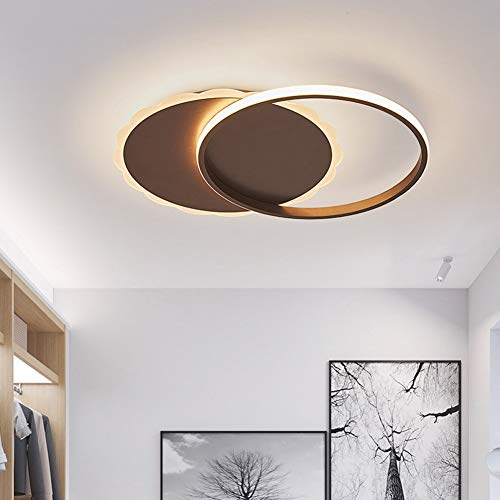 Plafonnier LED moderne de 50cm avec télécommande intensité réglable pour salon - 2