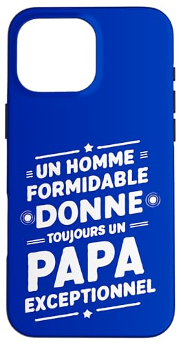 Belle Idee Cadeau d'anniversaire Fete des Peres pour Papa �X�}�z�P�[�X iPhone 16 Pro Max �p