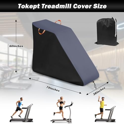 Tokept Treadmill Cover Waterproof Dustproof Running Machine Cover by Tokept - Used condition - Image 2
