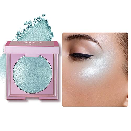 シャイニー ハイライター パウダー メイクアップ メイクアップ 真珠光沢部門 ブロンザー アイシャドウ プレス リペア アンド ブライトニング メイク パウダー ナチュラル