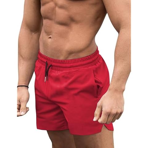 COOFANDY Men's Swim Trunks Cover