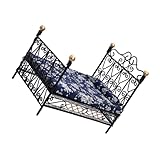 Modèle de mini-lit : artisanat, soigné dans les moindres détails pour lui un look chic, beau et charmant, mini lit double