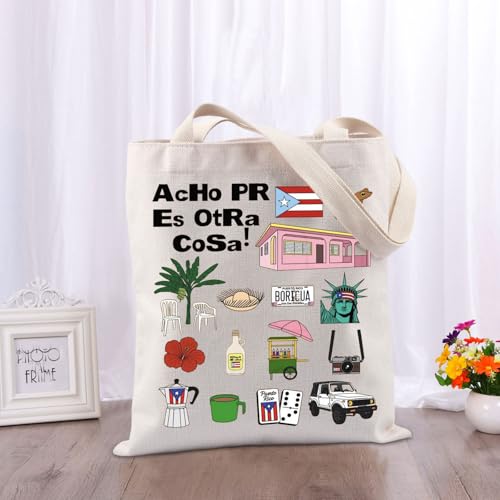 Bandera Puerto Rico Boricua Pride Tote Bag miniatura 2