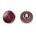 VKO Wood Soft Shutter Release Button Compatible for Fujifilm X100F X-T20 X-PRO2 X-E2S X10 X20 X30 X100T X100 X100S X-E1 X-E2 X-E3 XPRO-1 SXT-2 X-T10 Camera 12mm Concave Surface Red(Wood Grain Random)