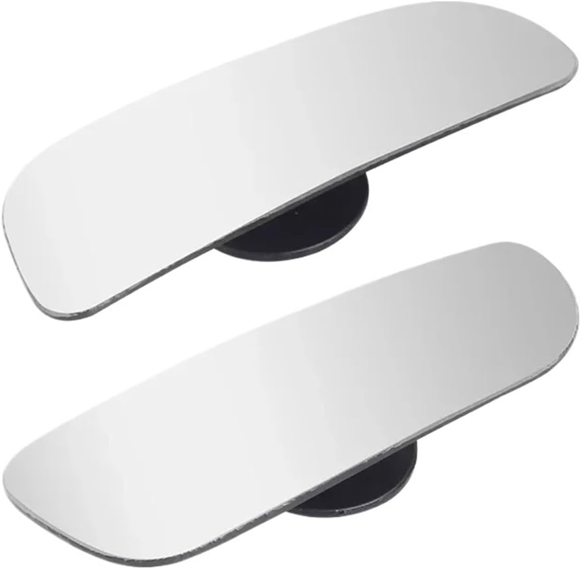 2pcs Car Mirror Wide Angle Car Blind Spot Mirrors 360° Adjustable(Dark Grey)