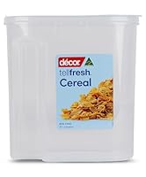 Décor 072071-004 Cereal Container, 5 L, Clear