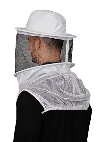 Humble Bee 210 Polycotton Beekeeping Veil with Round Hat - Image 6