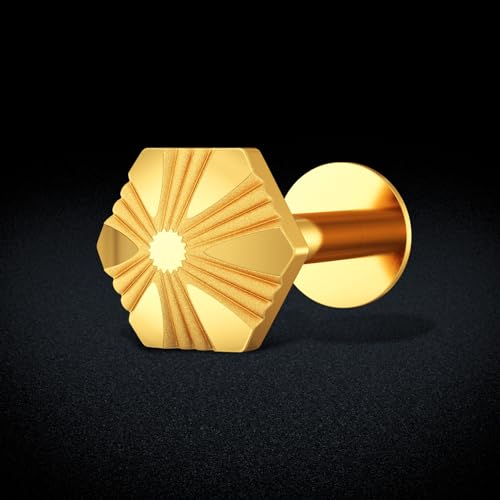 Image of Joyalukkas 22 kt (916) Geometric Gold Nosepin