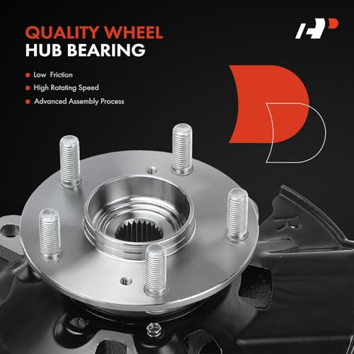 A-Premium Front Right Steering Knuckle & Wheel Bearing Hub Assembly by A-premium - Image 5
