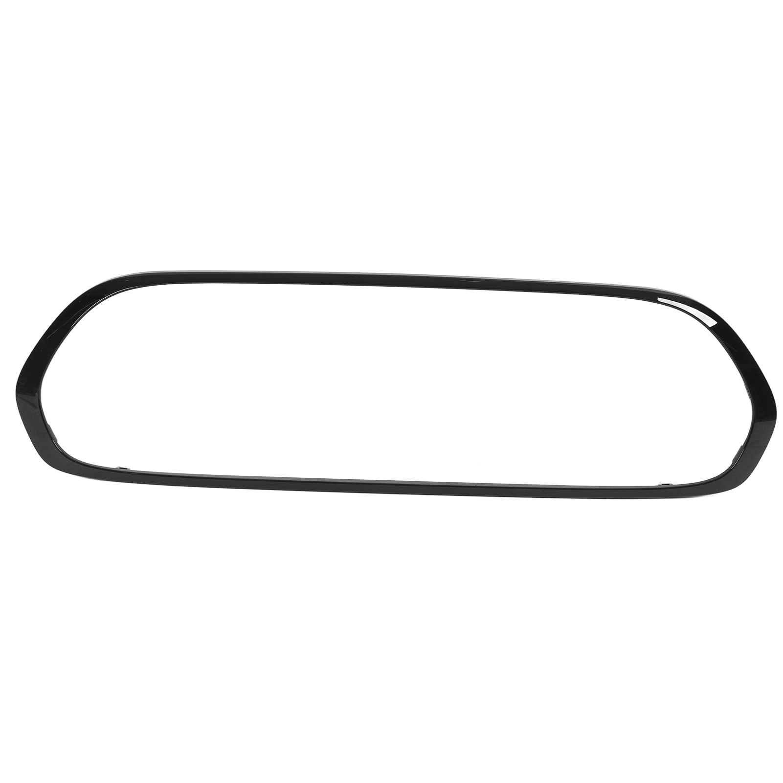 Fydun Entorno de la Parrilla Delantera Embellecedores de la Cubierta de la Moldura Envolvente de la Parrilla en Negro Brillante Reemplazo para Mini F55 F56 F57 One S JCW 2014+