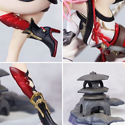 Werx Honkai Impact 3Rd Standing Posture Yae Sakura Figure Anime Action Figure Inside Pvc Collectible Model Toy Statue Gift #TOP4