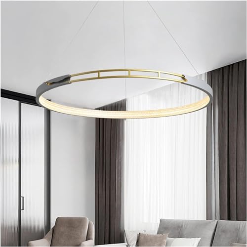 Lámpara de techo LED minimalista y lámpara colgante circular CXYWBD