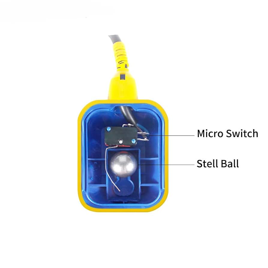 Sump Pump Switch 6M Cable Float Switch Water Level Controller For Sump ...