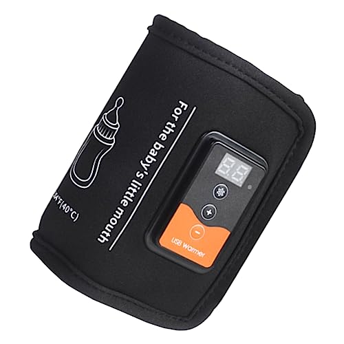 IWOWHERO Portable Bottle Warmer for Travel Mom's Cozy Bottle Heater for Breastmilk Easy to