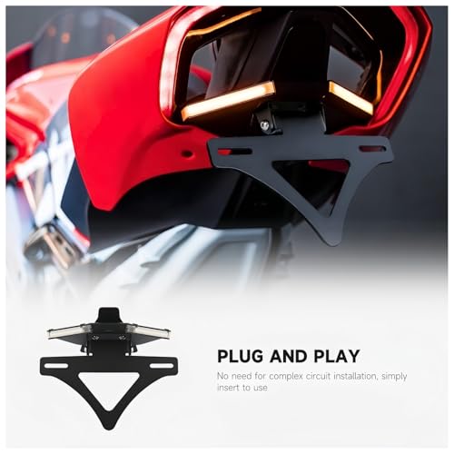Support plaque moto Panigale V4 réglable et orientable 2018-2024 - 4