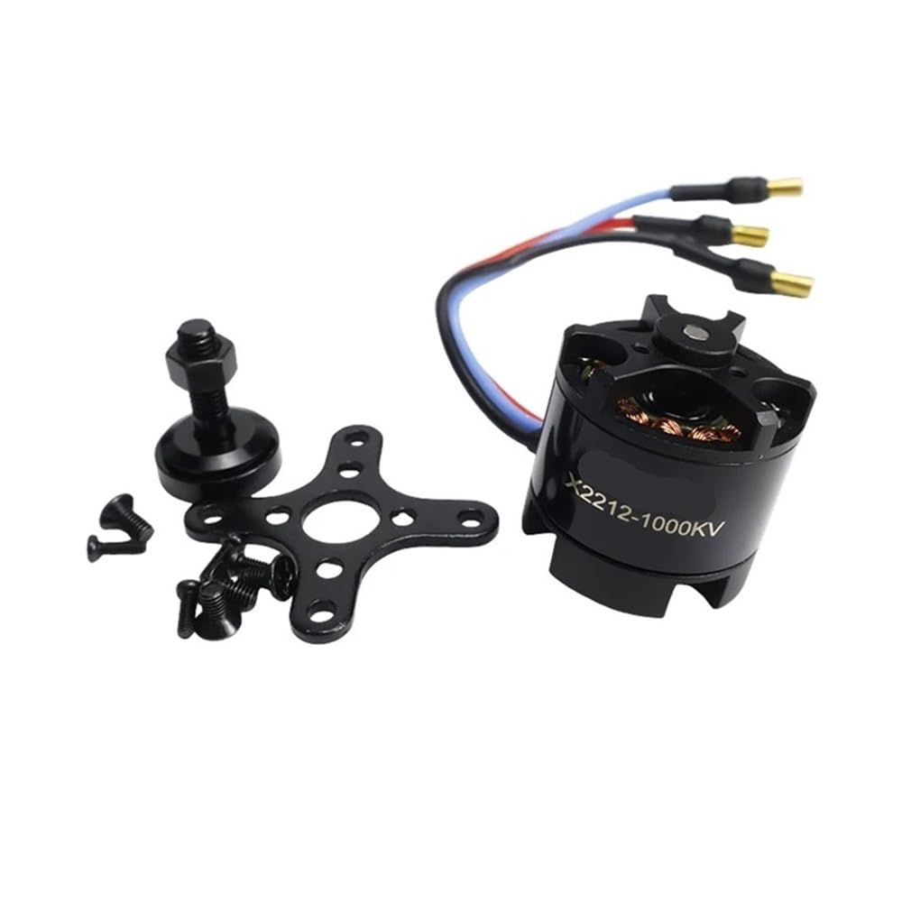 Yzazw 1Pcs - 2212 1900Kv 2212 1000Kv 1250Kv 1400Kv 2200Kv 2450Kv Fit Fixed Wing Technical Modify For Water Power Output Unit 1Pc(1Pcs - 2212 1900Kv)