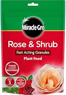 Miracle-Gro Rose and Shrub Fast Acting Granules, Plant Food, 750 g