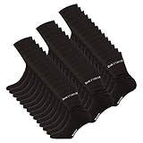 FÜR JEDEN GEEIGNET - Sportliche Basic Crew Socken für Männer und Frauen bzw. unisex - ideal für Sport und Freizeit oder im Büro