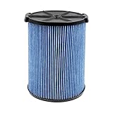 VF5000 Replacement Filter 3-Layer Pleated Paper Vacuum Filter Fits for Ridgid 5-20 Gallon Wet Dry...