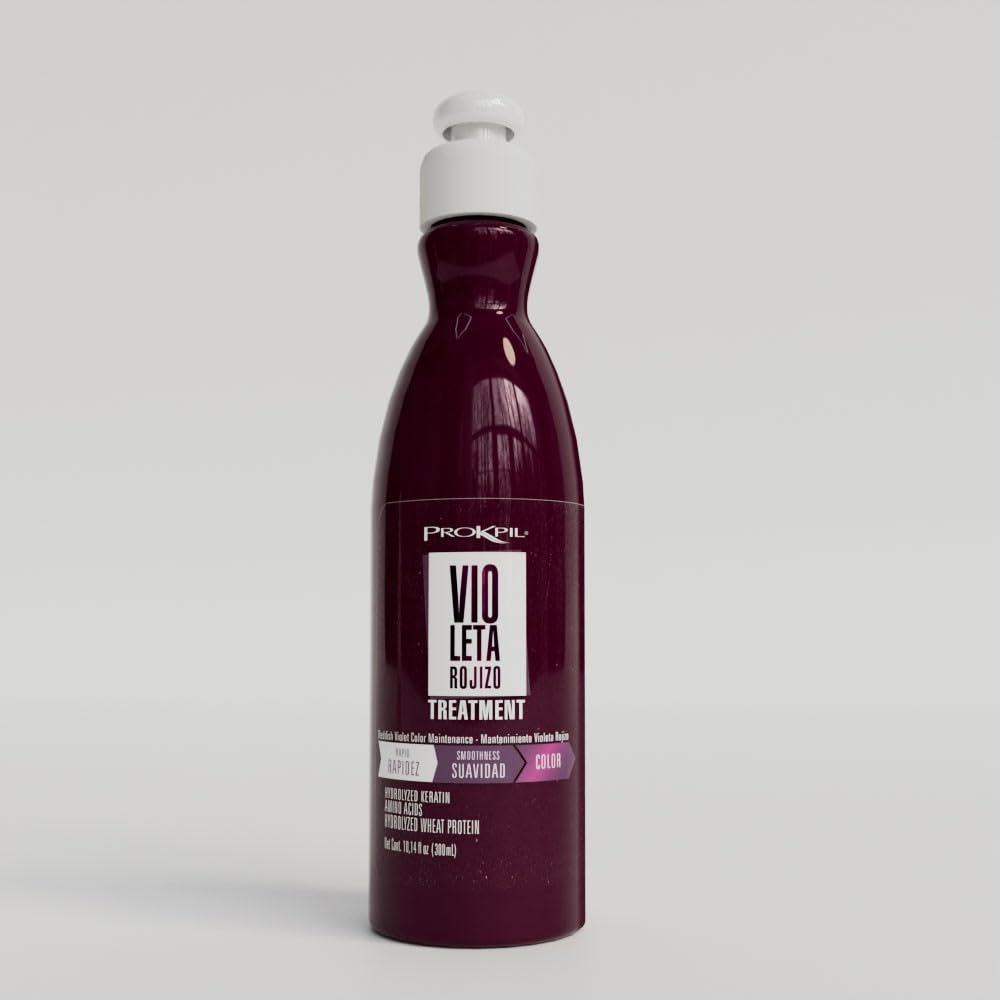 Prokpil Reddish Violet Hair Color Maintenance Treatment | Color Depositing Mask for Colored Hair | Helps Maintain Reddish Violet Tones | Keratin, Wheat Protein & Amino Acids | 10.1 Fl. Oz 10.1 Fl Oz (Pack of 1)