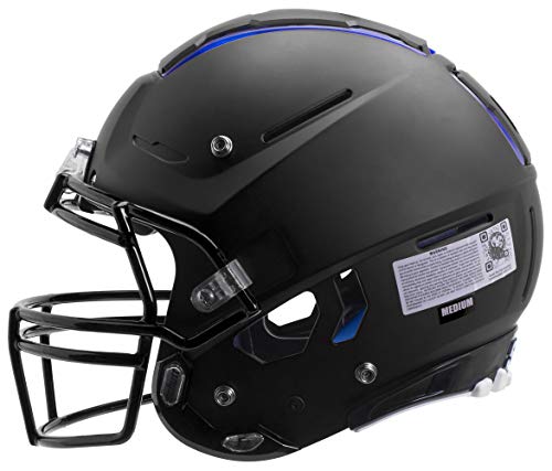 Schutt Sports F7 Lx1 Youth Football Helmet, Facemask Not Included, Matte Black, Large #TOP2