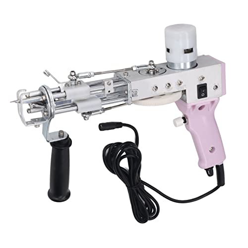 Máquina de Tufting de Tapete, Dois Modos 100-240V 2 Em 1 Flexibilidade Velocidade Ajustável Máquina