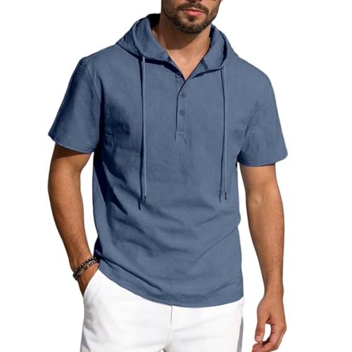 T-shirt à capuche homme pour week-end détente et look urbain