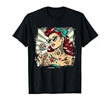 Retro Kleidung Damen Oberteile
