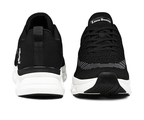 Image of LOUIS STITCH Men's Lightweight Knitted Athleisure Sport Shoes | Casual Lace-Up Sneaker and Athleisure Wear | Perfect for Casual, Gym & Travel Wear | LS-AT-RFKN