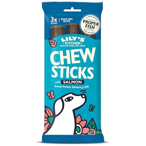 Lily's Kitchen Grain Free Salmon Chew Sticks Cover