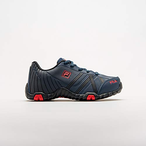 Tênis Slant Summer, Fila, Criança Unissex, Marinho/Preto/Vermelho, 32