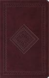 Esv Thinline Bible (trutone, Chestnut, Diamond Design)