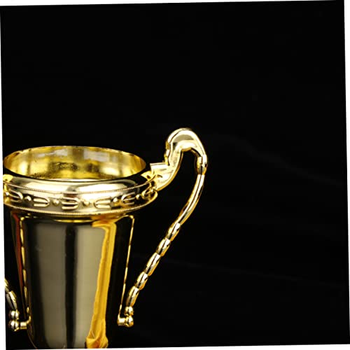 HONMEET 6Pcs Medalhas De Futebol Mini Troféus Troféus De Futebol Troféus Competição Troféu Crianças