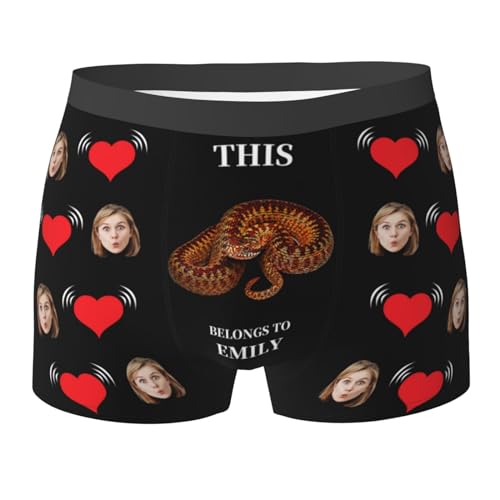 Generic Custom Boxers Personalized For Men Boyfriend Husband Boxer Briefs With Photo Face Valentines Day Gifts For Him