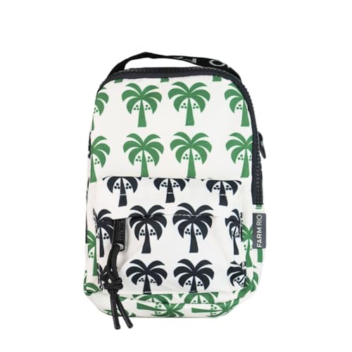Mini Mochila Farm Borogodó Mix Coqueiros Gráficos
