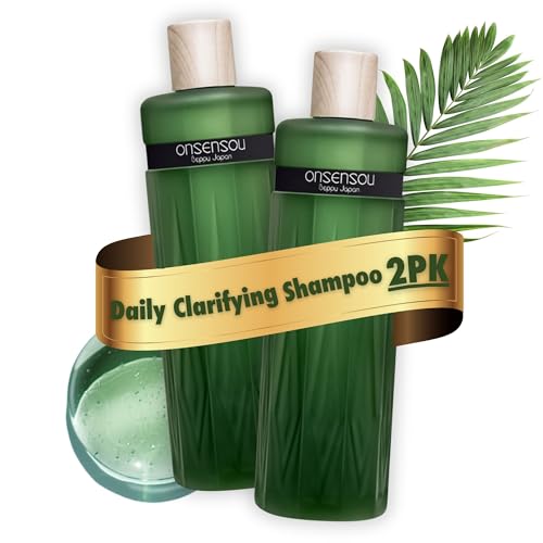 ONSENSOU Dry Itchy Scalp Shampoo for Men by Hot Spring,