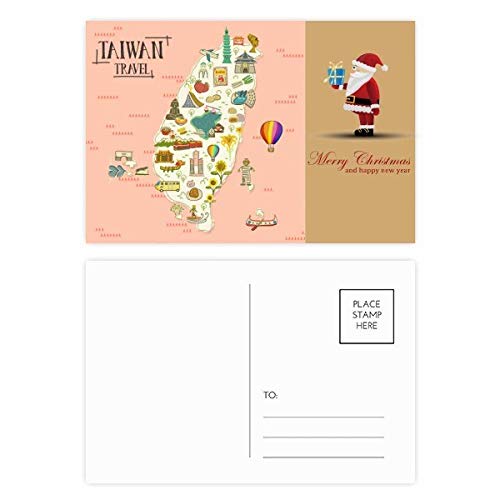 Cartes postales Taïwan lot de 20 : le cadeau de voyage parfait pour Noël