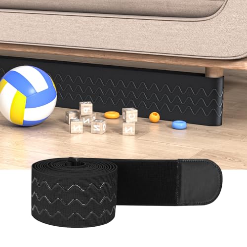 Under Couch Blocker 3" x 13 ft, Elastic Sofa Gap Bumper for Straight-Leg - image 1